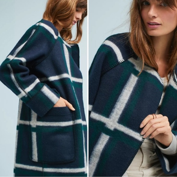NVLT Margot Plaid Coat - Picture 1 of 5